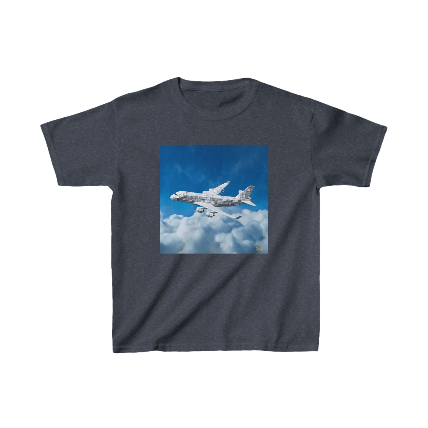 Frequent Flyer Miles Series Print #5 Kids Heavy Cotton™ Tee