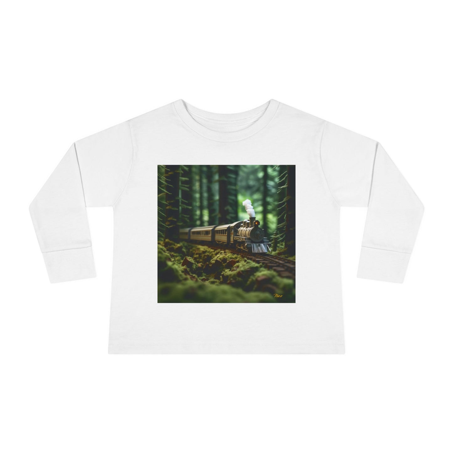 Orient Express Series Print #7 Toddler Long Sleeve Tee