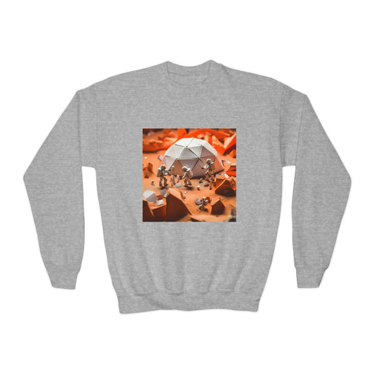 Elons' Dream Series Print #8 Youth Crewneck Sweatshirt