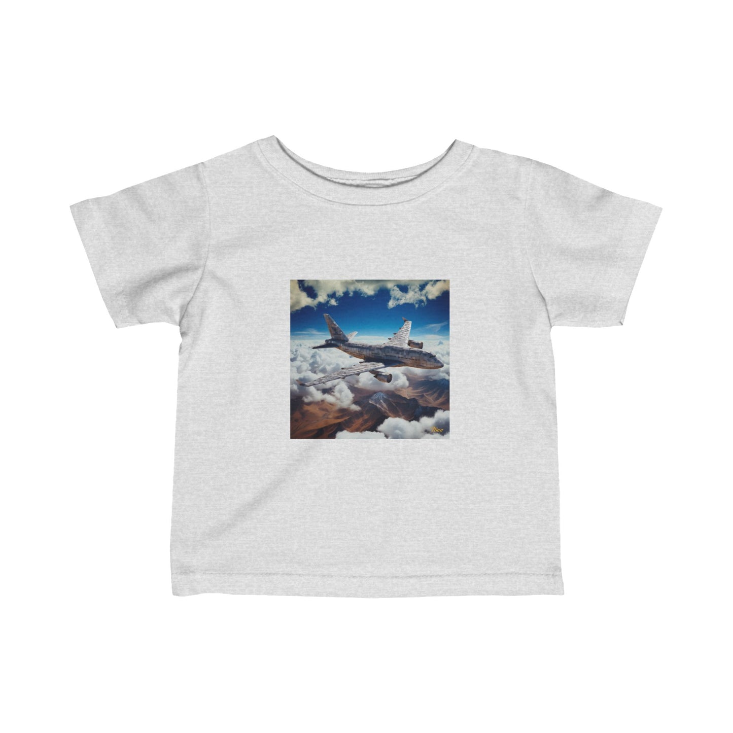 Frequent Flyer Miles Series Print #9 Infant Fine Jersey Tee