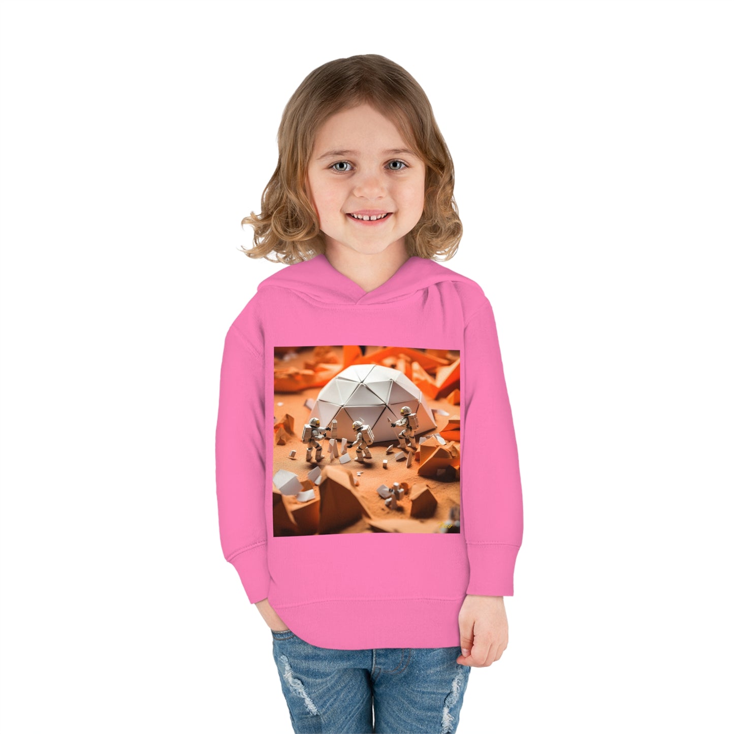 Elons' Dream Series Print #8 Toddler Pullover Fleece Hoodie