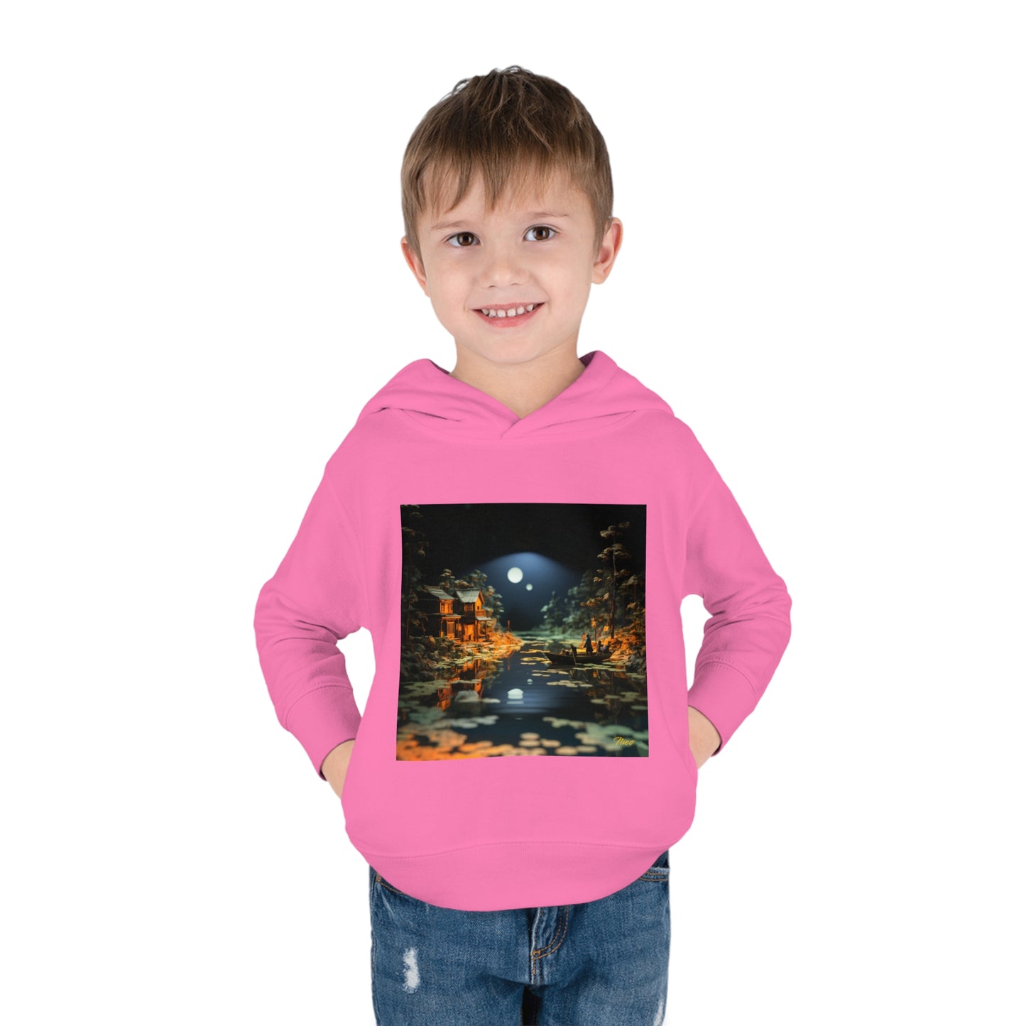 Born On A Bayou Series Print #3 Toddler Pullover Fleece Hoodie