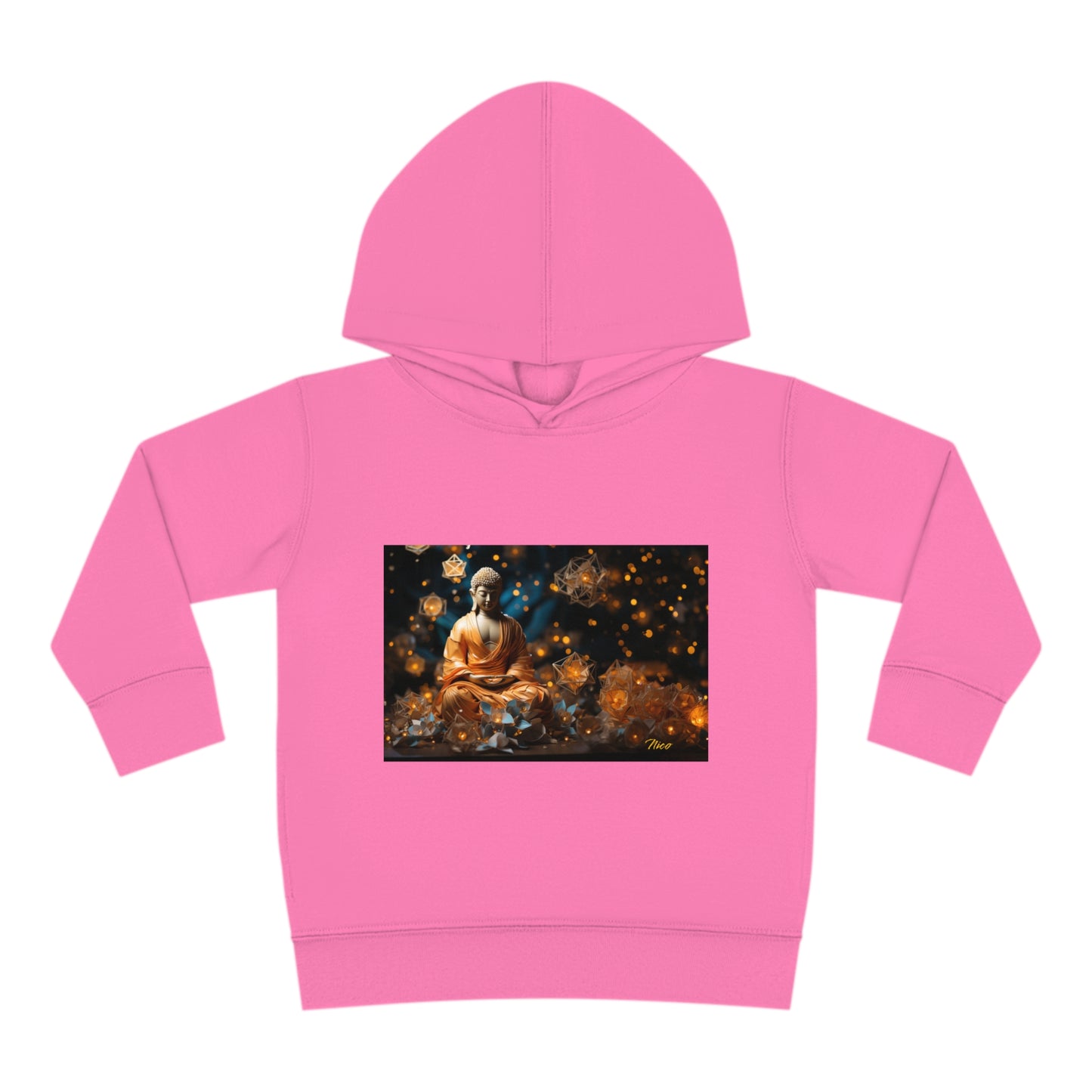 Ascending Buddah Series Print #8 Toddler Pullover Fleece Hoodie