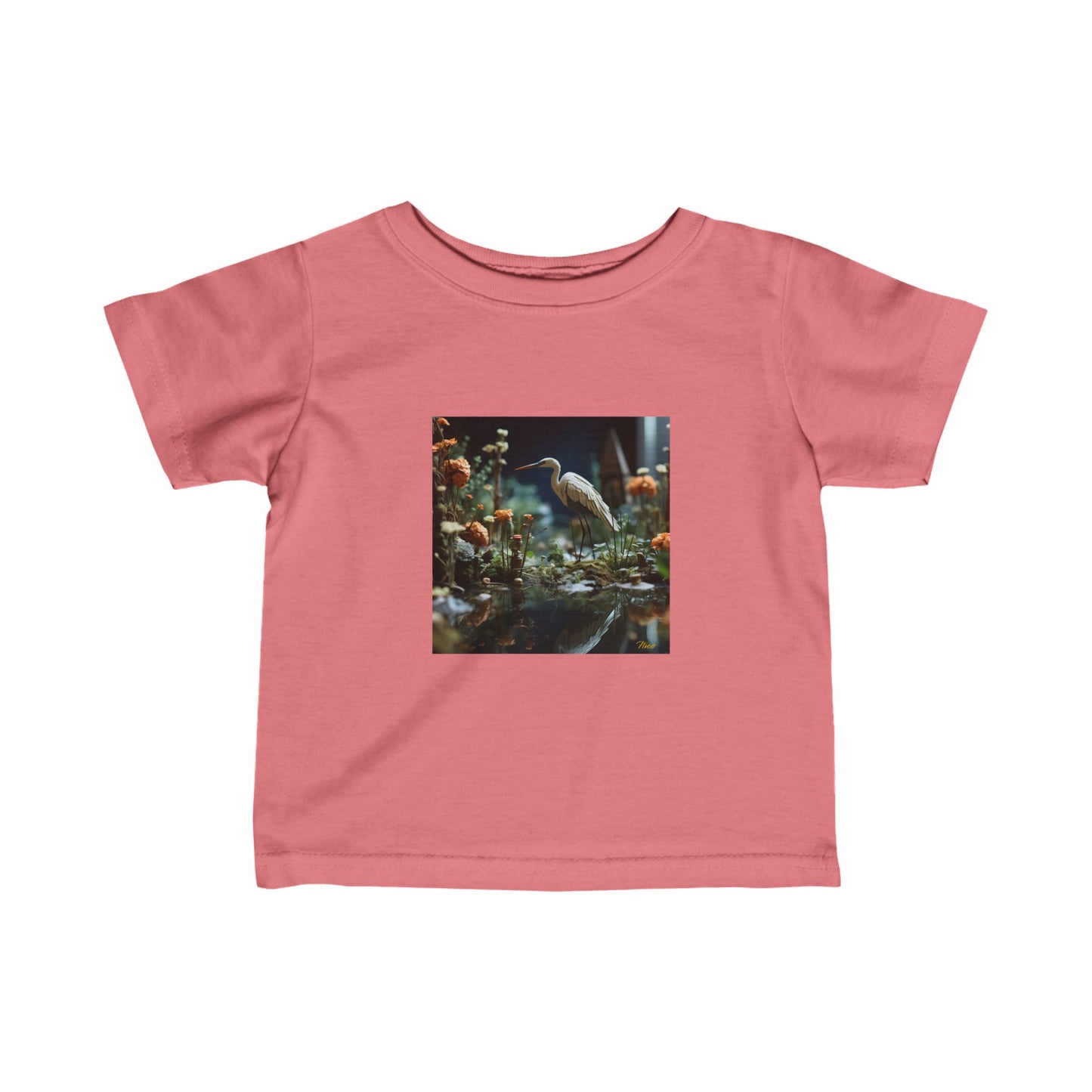 Born on A Bayou Series Print #1 Infant Fine Jersey Tee