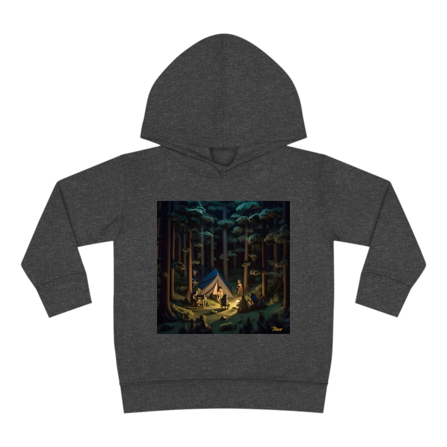 Under The Starry Skies Series Print #6 Toddler Pullover Fleece Hoodie