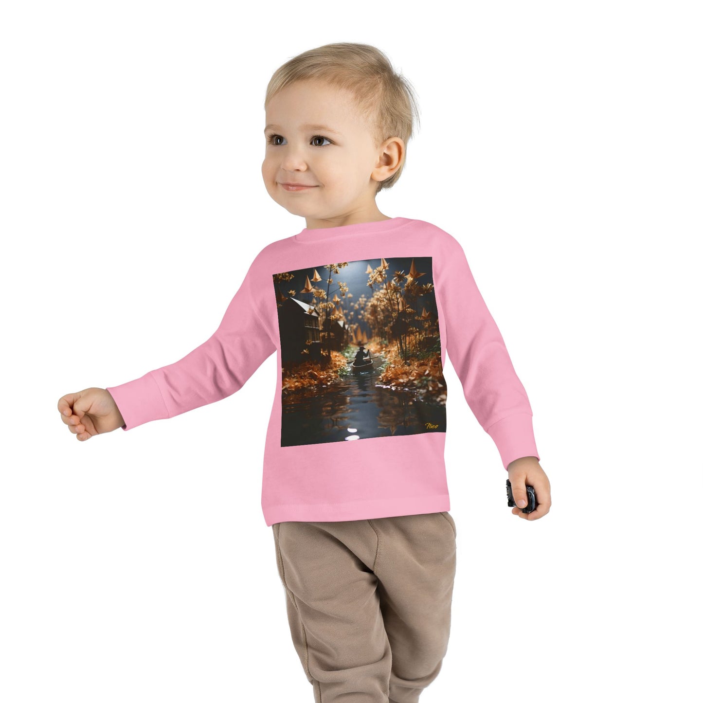 Born On A Bayou Series Print #5 Toddler Long Sleeve Tee