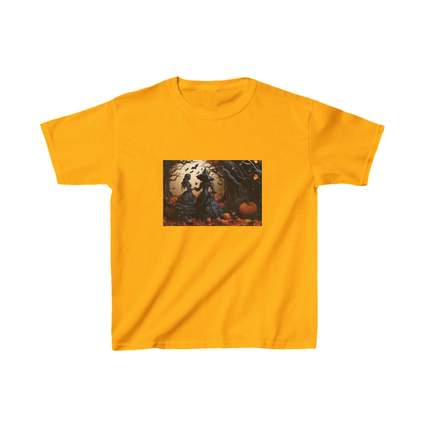 Halloween 2024 Series Print #9 Kids Heavy Cotton™ Tee