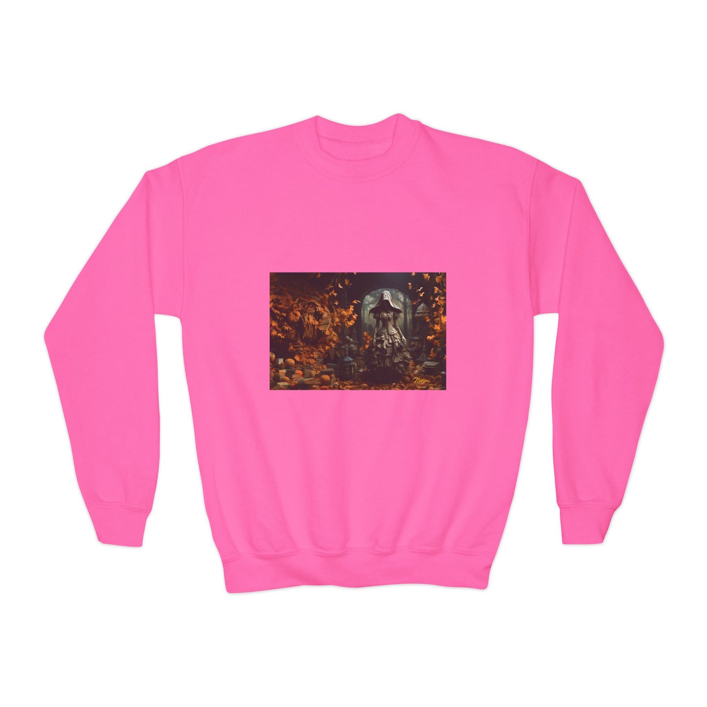 Halloween 2024 Series Print #7 Youth Crewneck Sweatshirt