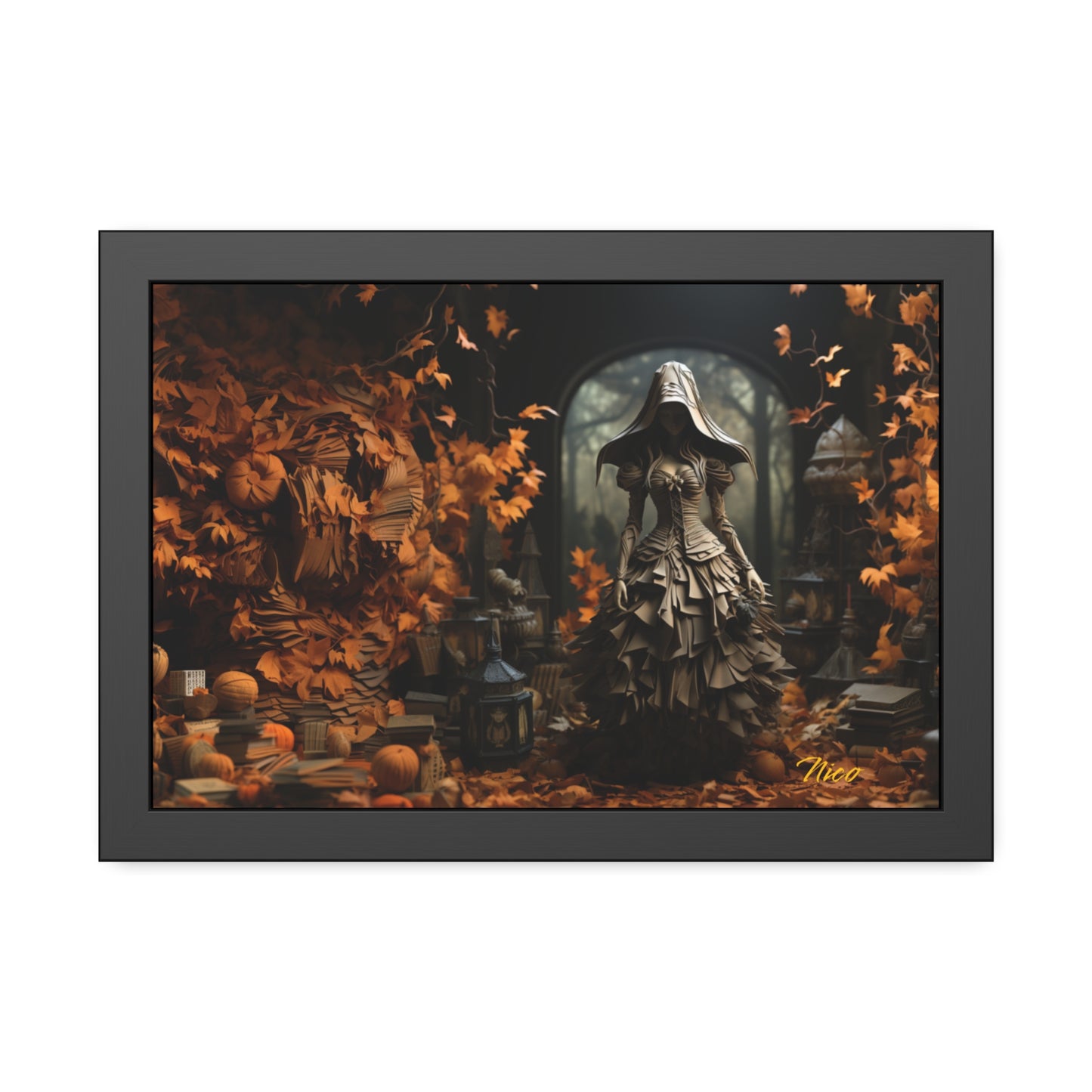 Halloween 2024 Series Print #7 - Framed Fine Art Paper Print