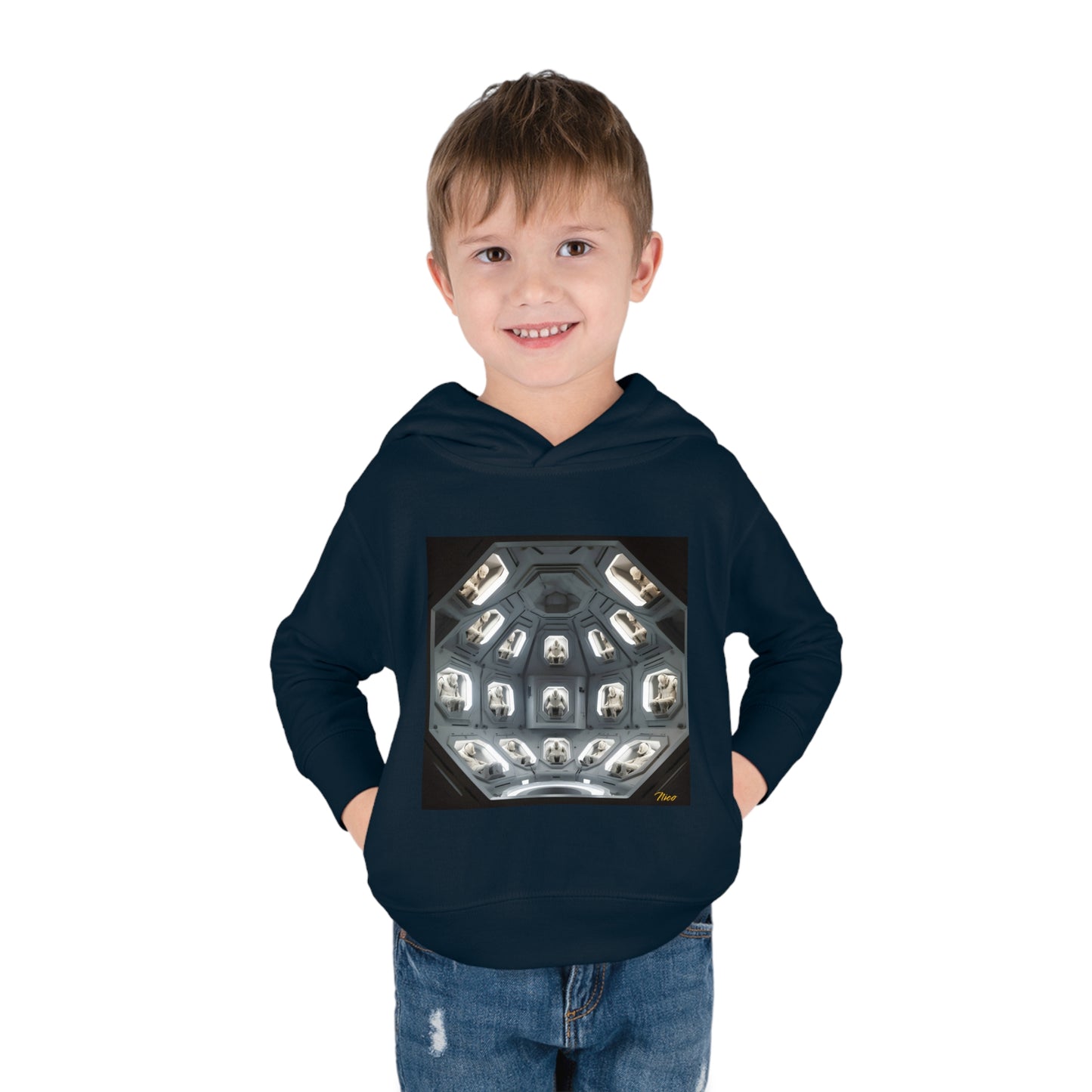 Elons' Dream Series Print #2 Toddler Pullover Fleece Hoodie