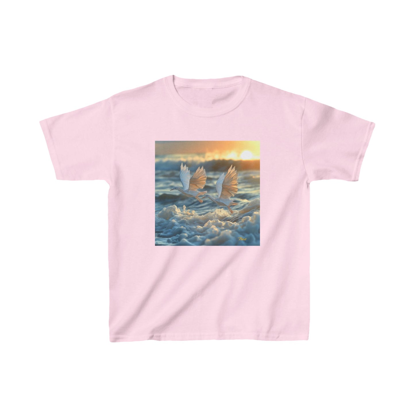 By The Seaside Series Print #5 Kids Heavy Cotton™ Tee