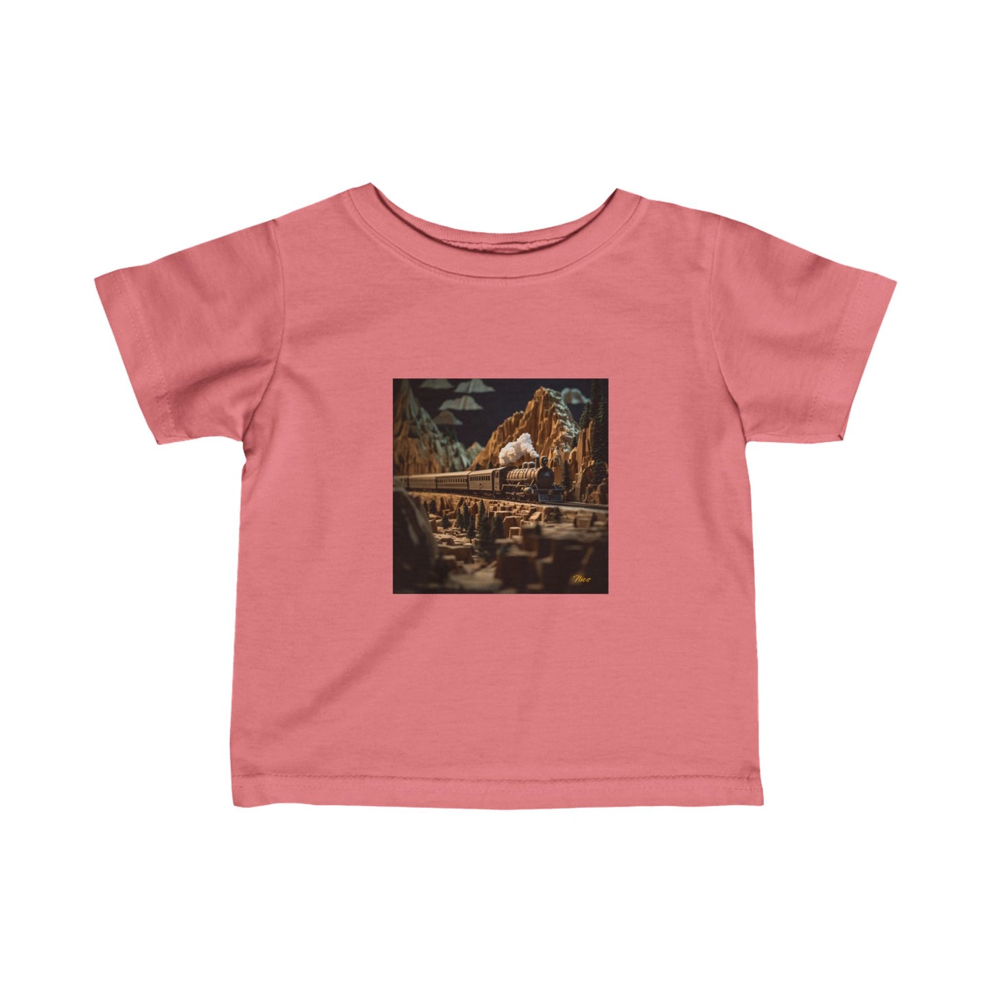 Orient Express Series Print #9 Infant Fine Jersey Tee