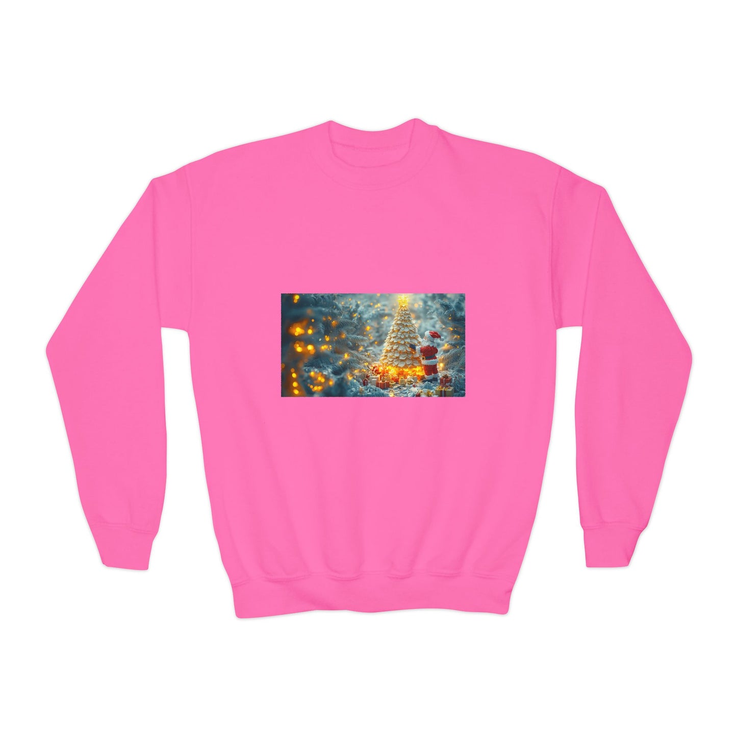 Chirstmas 2024 Series Print #10 Youth Crewneck Sweatshirt