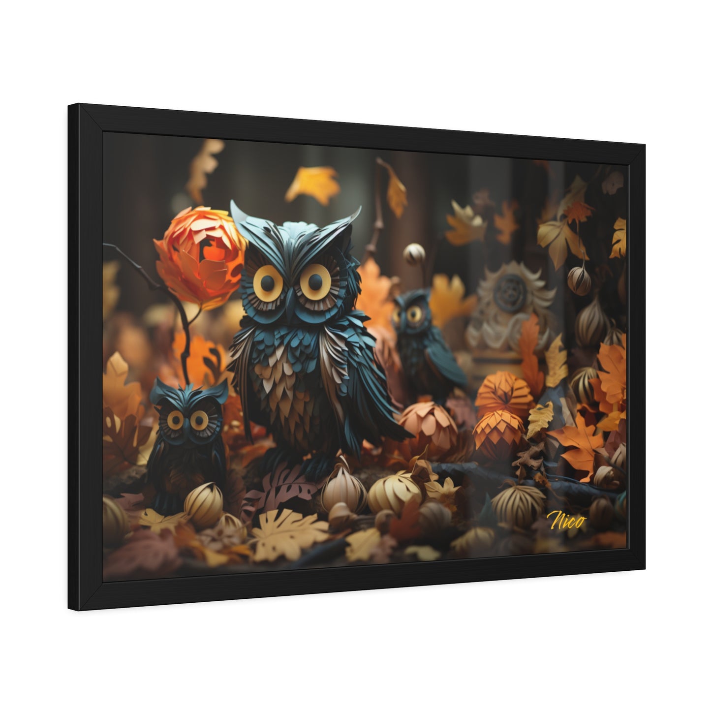 Halloween 2024 Series Print #8 - Framed Fine Art Paper Print