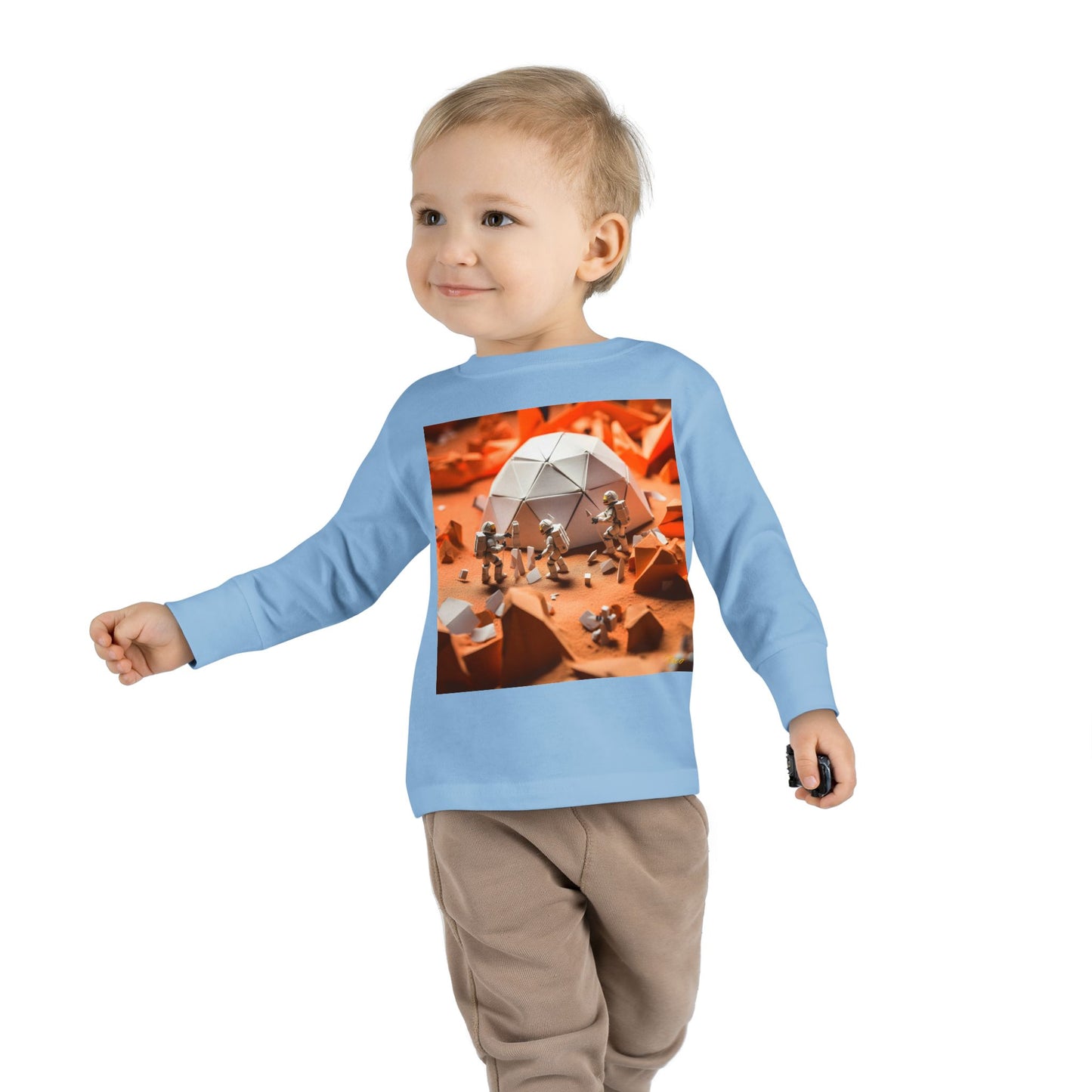 Elons' Dream Series Print #8 Toddler Long Sleeve Tee