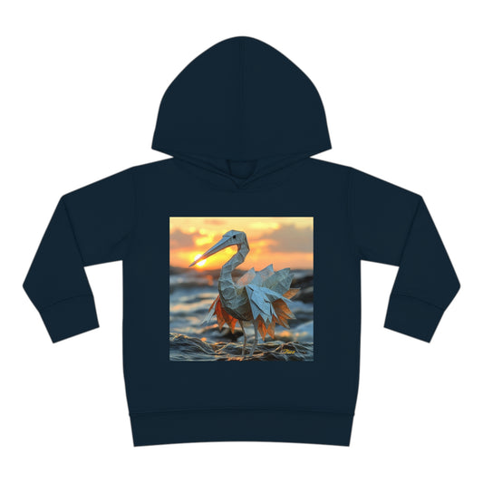 By The Seaside Series Print #1 Toddler Pullover Fleece Hoodie