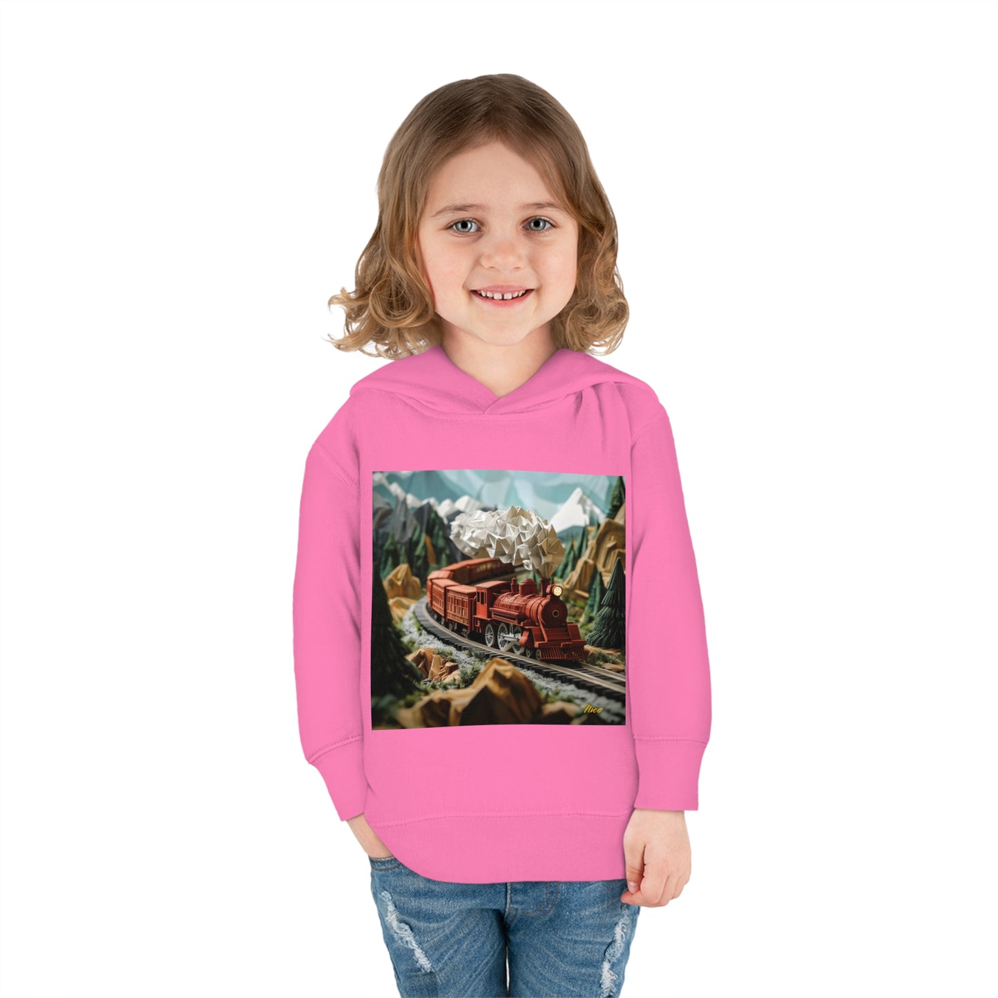 Orient Express Series Print #3 Toddler Pullover Fleece Hoodie