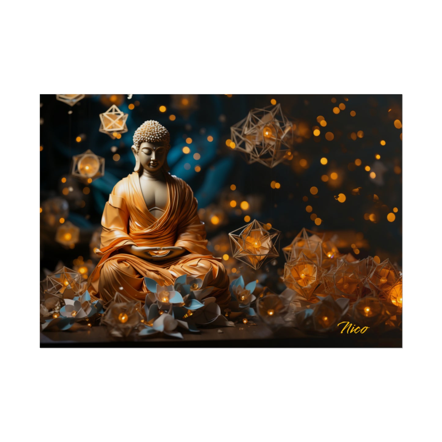 Ascending Buddha Series Print #8 - Fine Art, Matte or Semi-Gloss Print