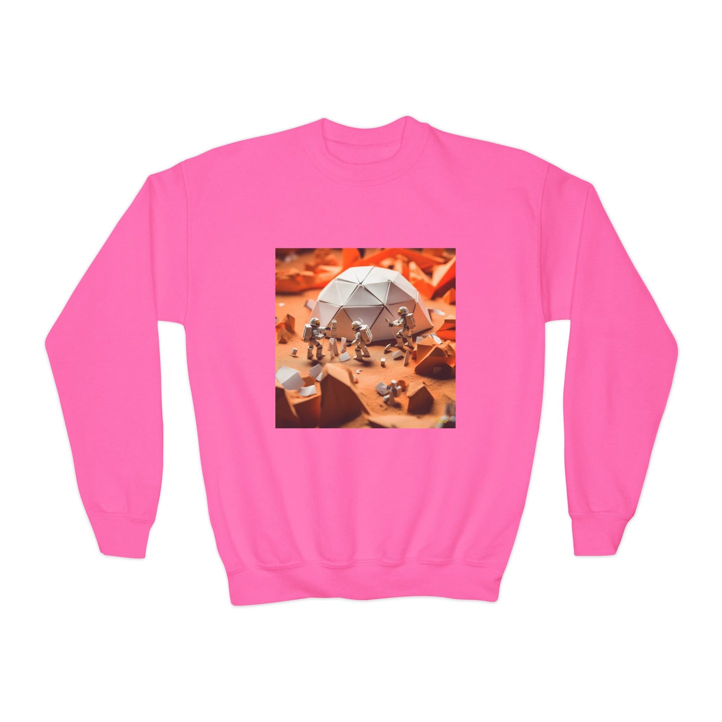 Elons' Dream Series Print #8 Youth Crewneck Sweatshirt