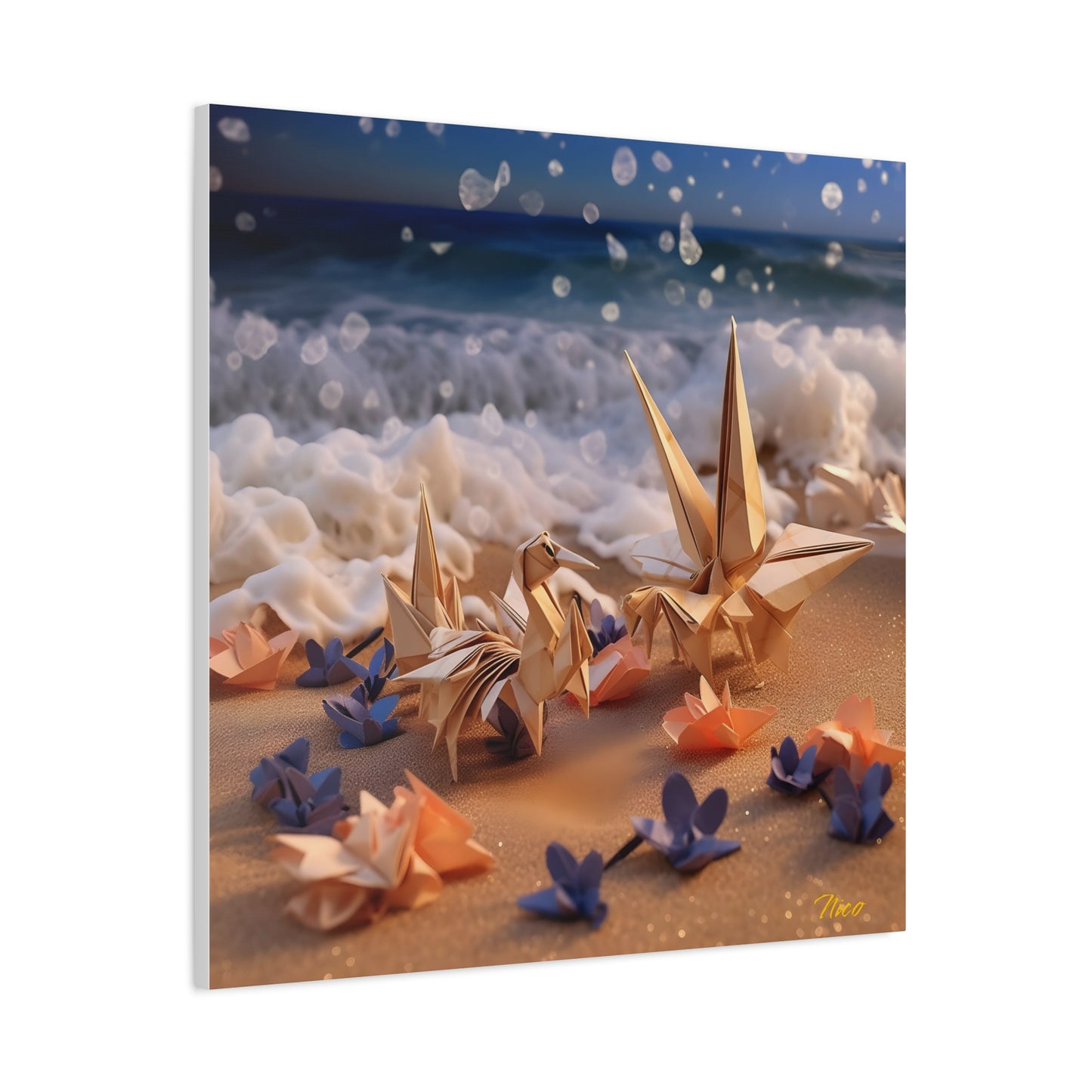 By The Seaside Series Print #10 - Streched Matte Canvas Print, 1.25" Thick