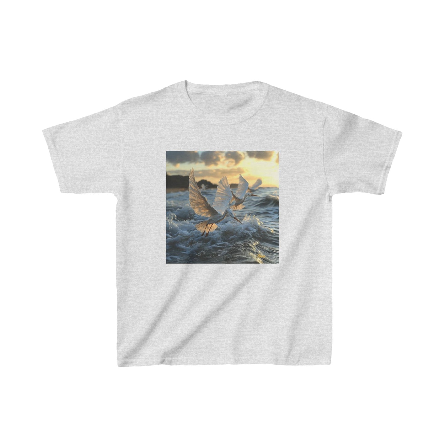 By The Seaside Series Print #10 Kids Heavy Cotton™ Tee