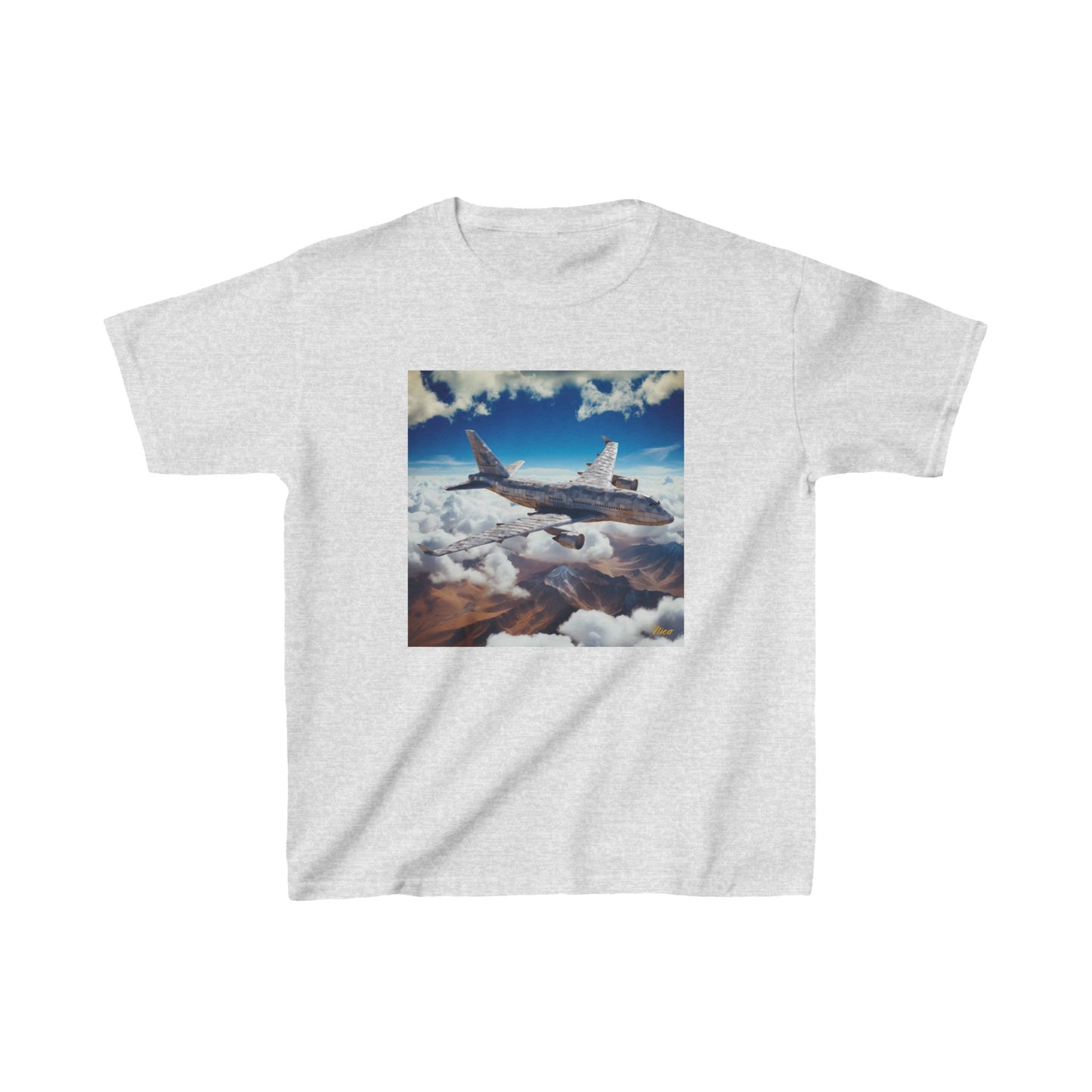 Frequent Flyer Miles Series Print #9 Kids Heavy Cotton™ Tee