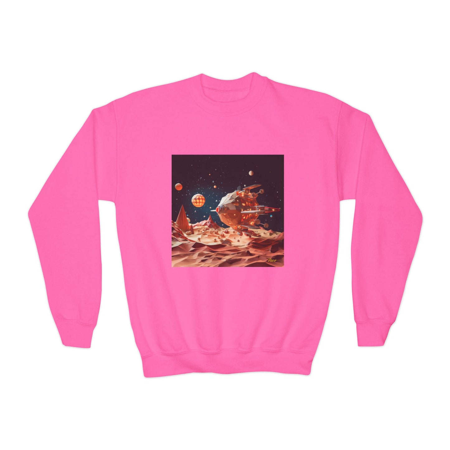 Elons' Dream Series Print #5 Youth Crewneck Sweatshirt