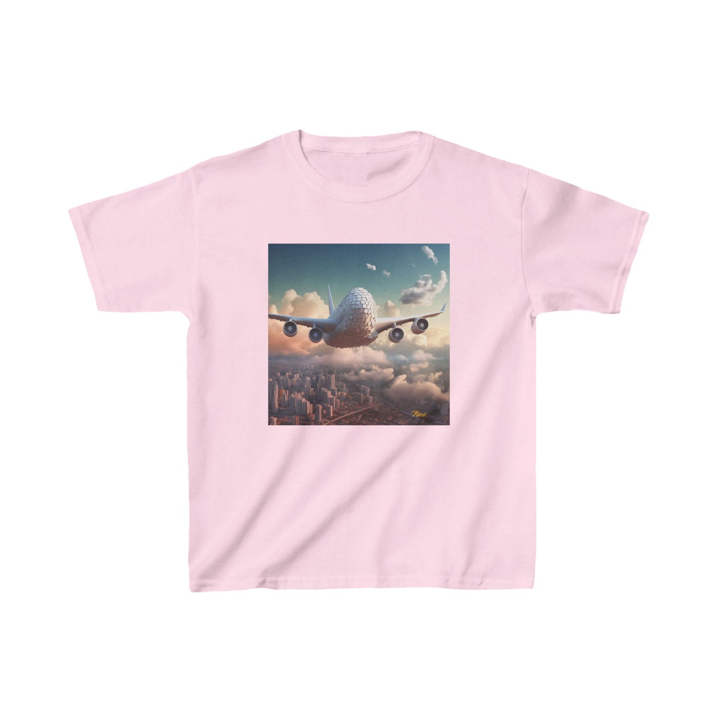 Frequent Flyer Miles Series Print #1 Kids Heavy Cotton™ Tee