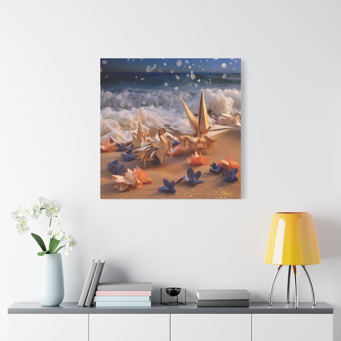 By The Seaside Series Print #10 - Streched Matte Canvas Print, 1.25" Thick