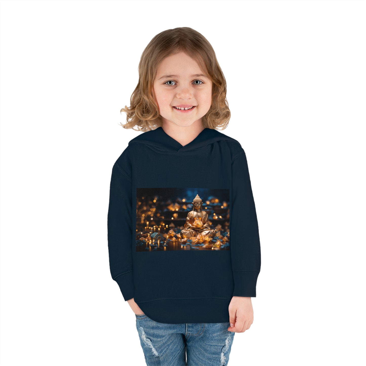 Ascending Buddah Series Print #9 Toddler Pullover Fleece Hoodie