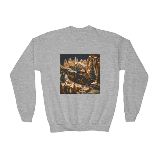 Orient Express Series Print #1 Youth Crewneck Sweatshirt