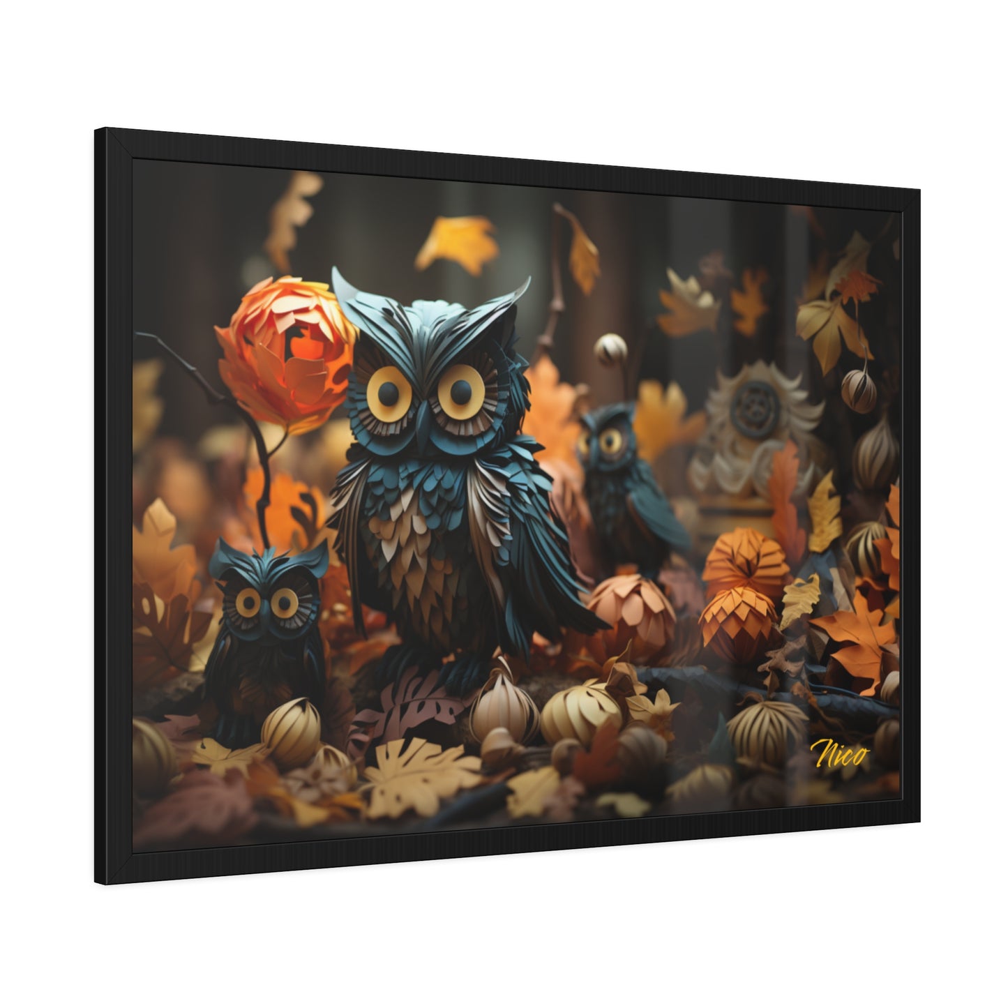 Halloween 2024 Series Print #8 - Framed Fine Art Paper Print