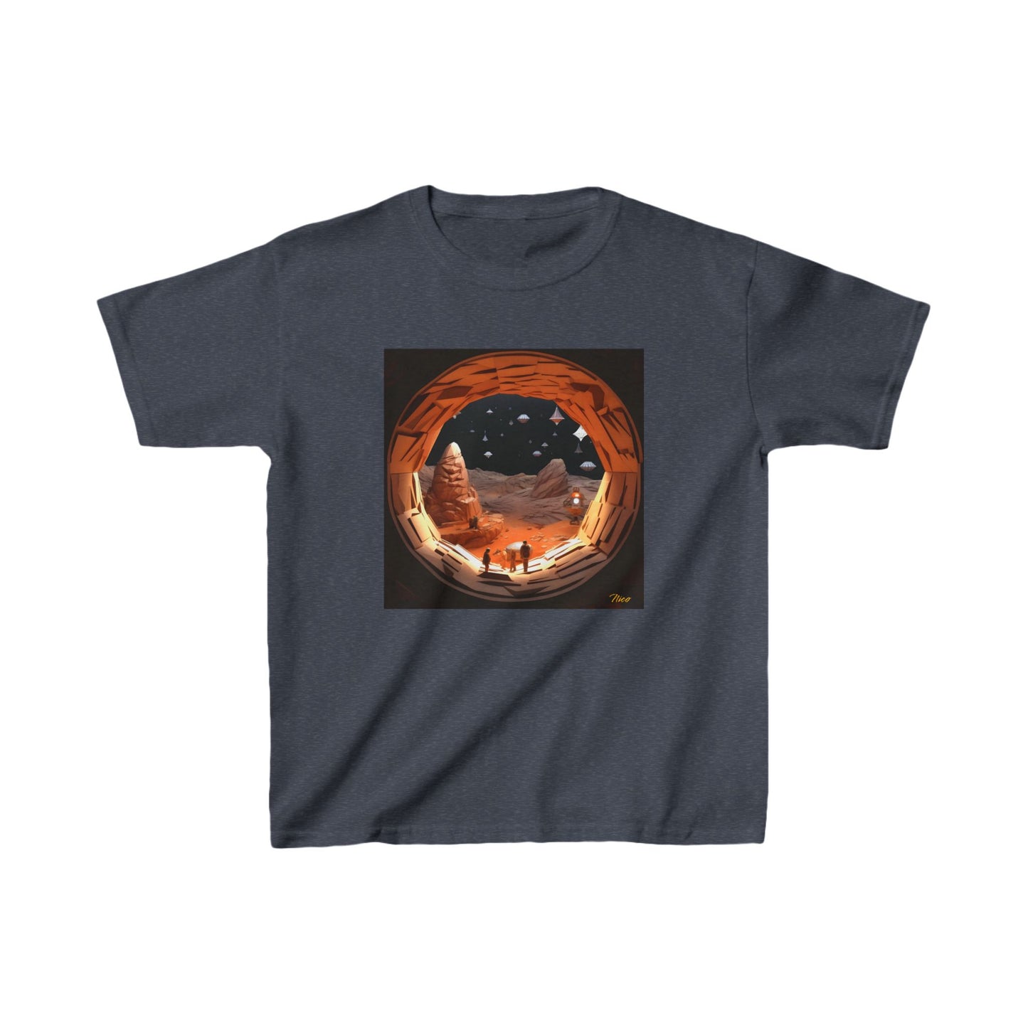 Elons' Dream Series Print #4 Kids Heavy Cotton™ Tee