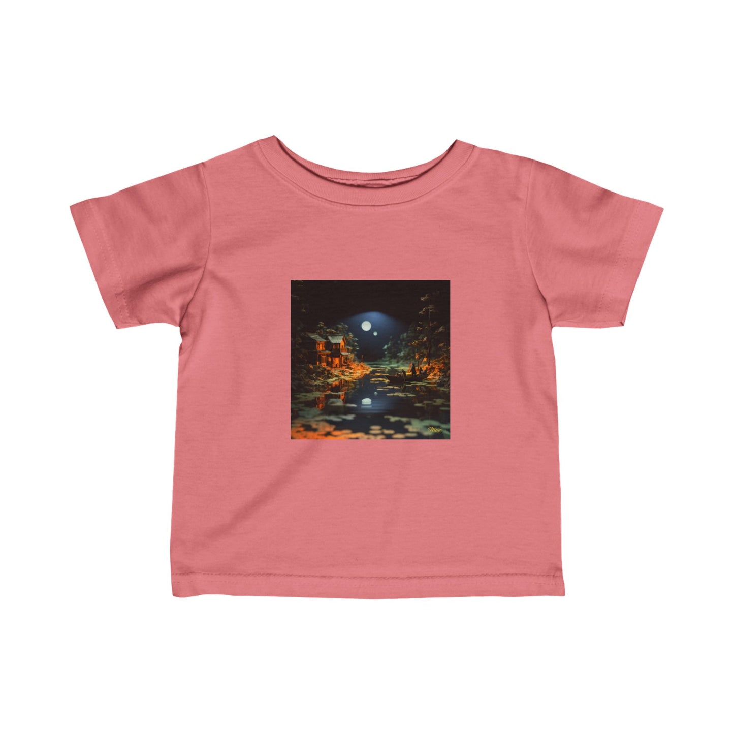 Born on A Bayou Series Print #3 Infant Fine Jersey Tee