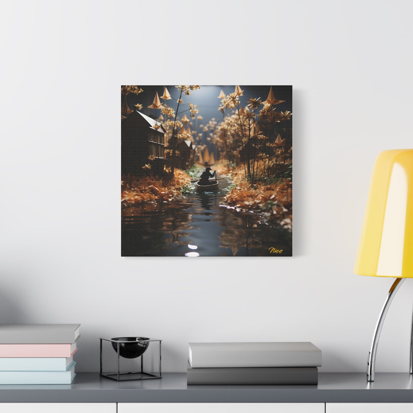 Born On A Bayou Print #5 - Streached Matte Canvas Print, 1.25" Thick