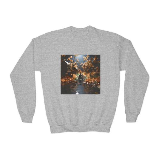 Born On A Bayou Series Print #5 Youth Crewneck Sweatshirt