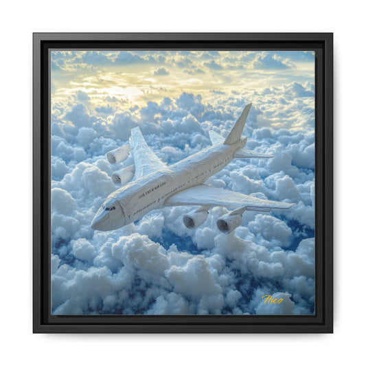 Frequent Flyer Miles Series Print #10 - Black Framed Canvas Print