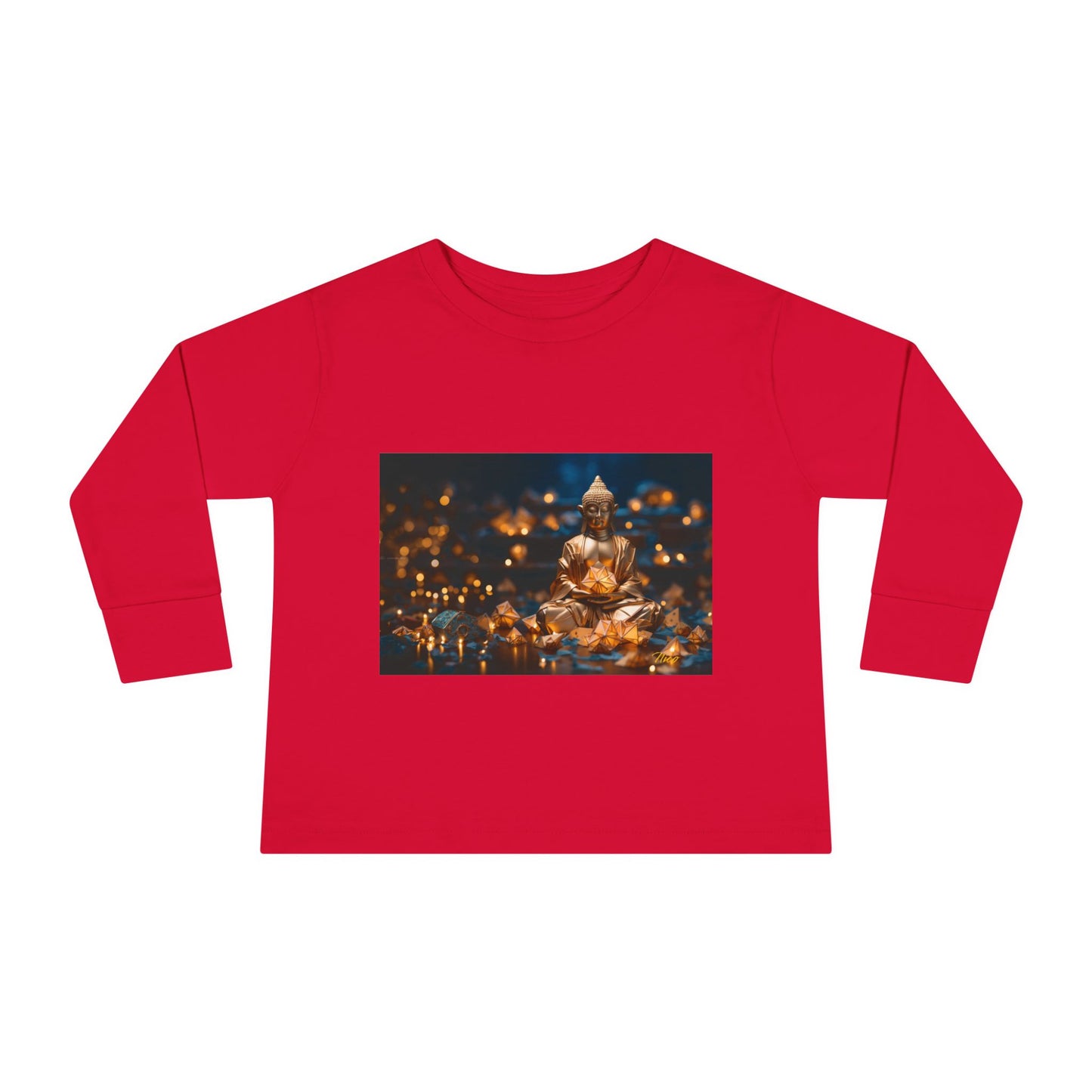 Ascending Buddha Series Print #10 Toddler Long Sleeve Tee