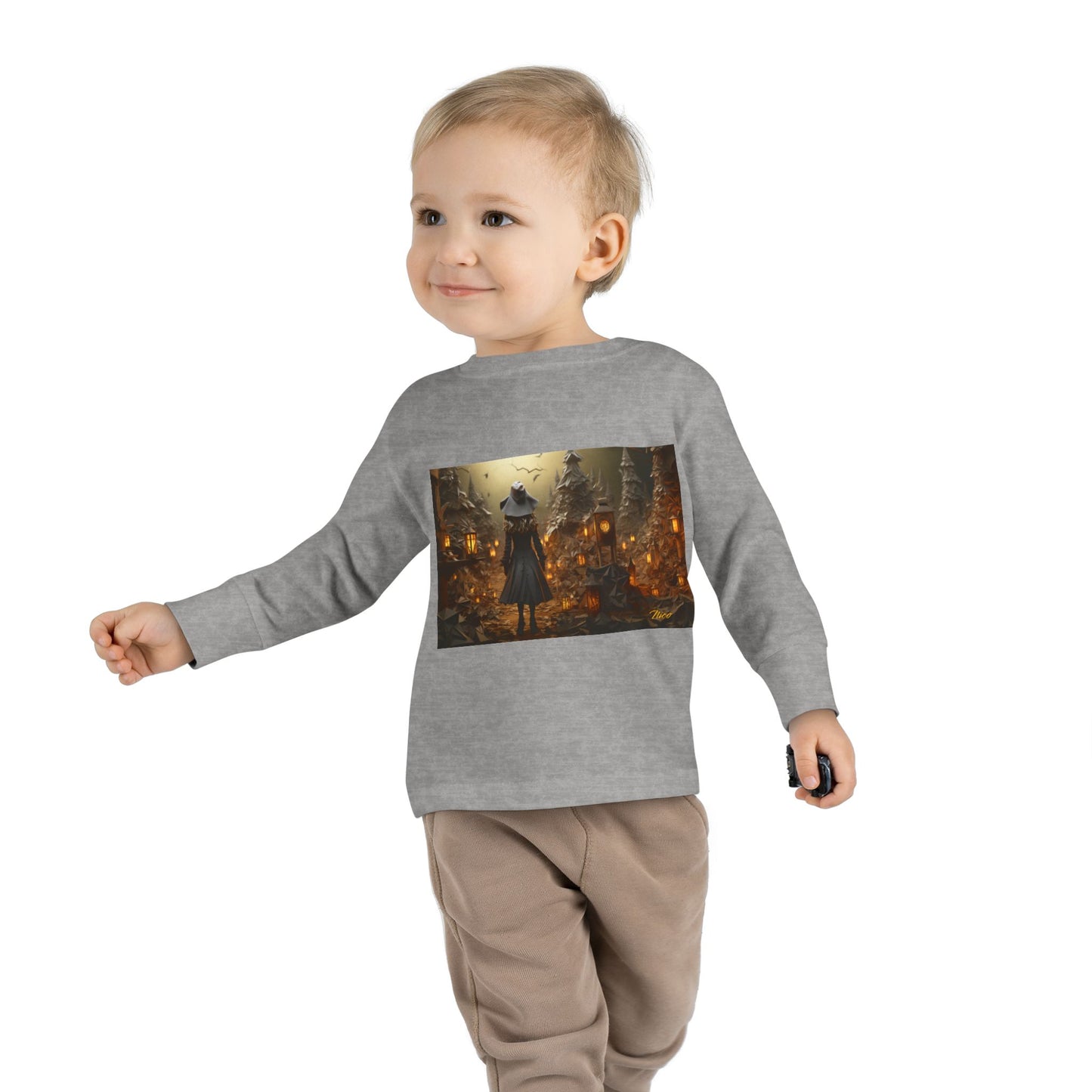 Halloween 2024 Series Print #3 Toddler Long Sleeve Tee