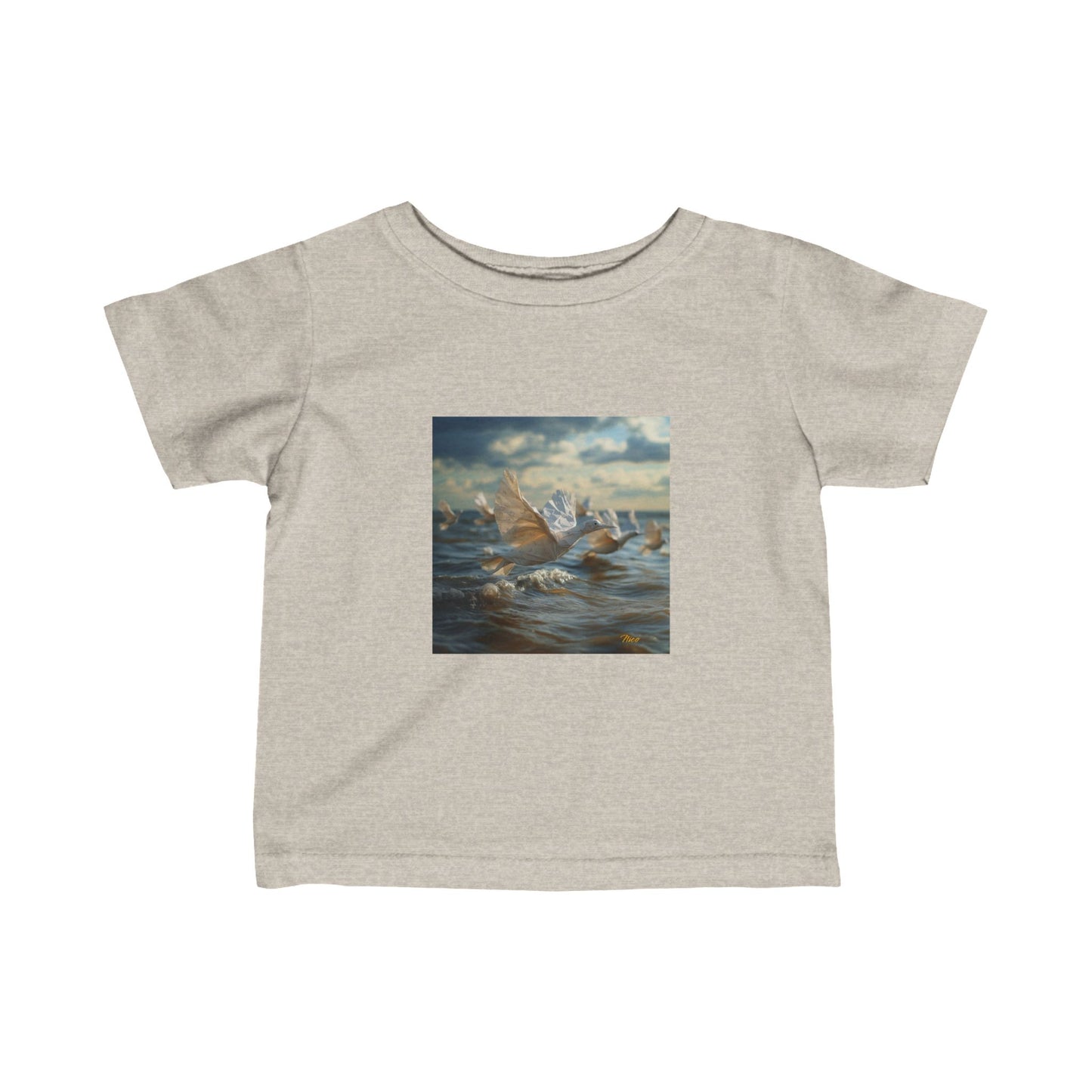 By The Seaside Series Print #8 Infant Fine Jersey Tee