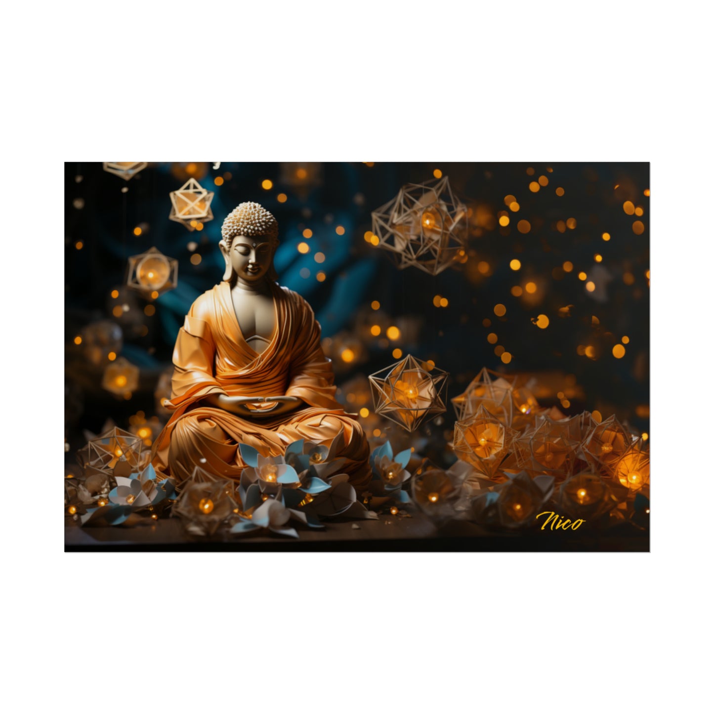 Ascending Buddha Series Print #8 - Fine Art, Matte or Semi-Gloss Print