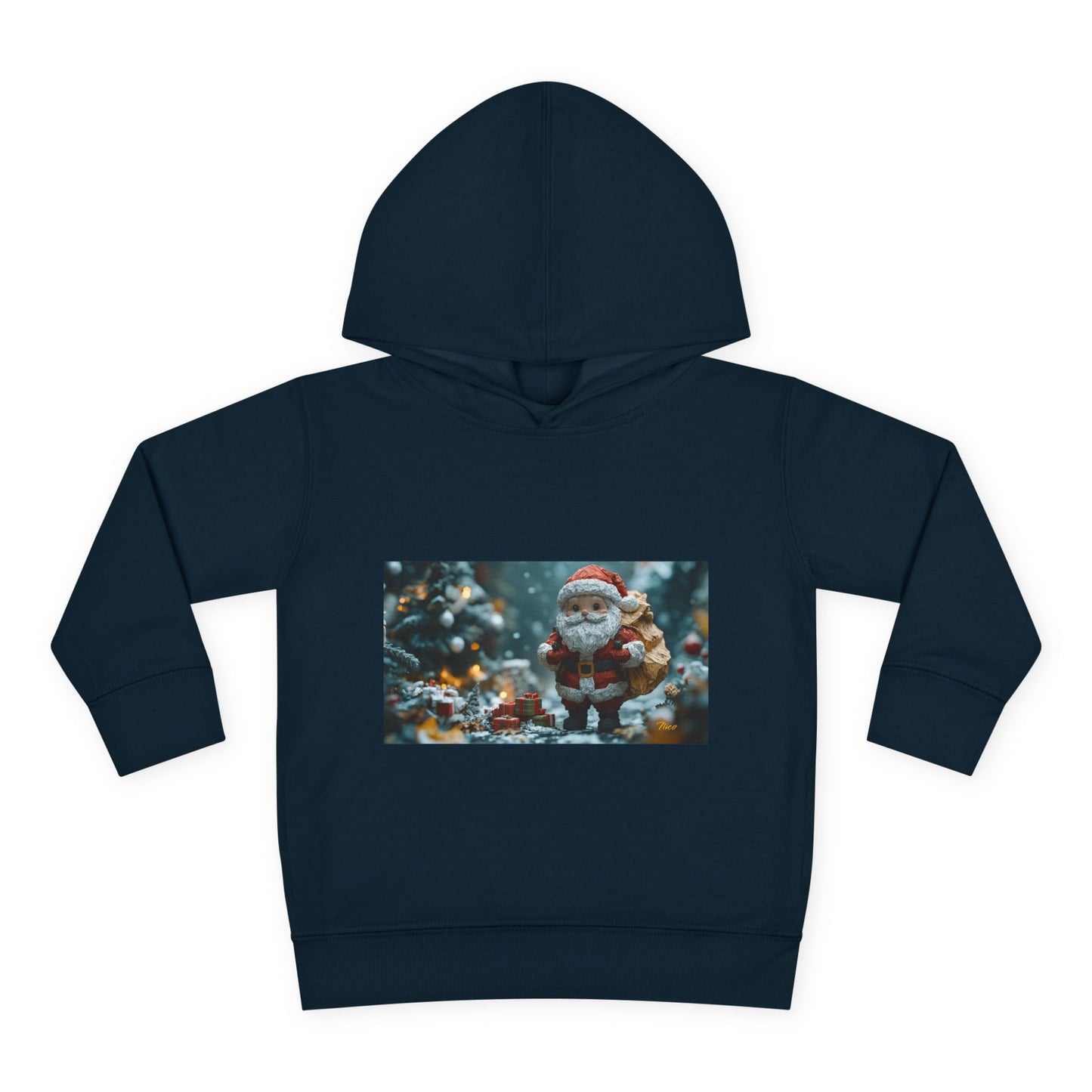 Chirstmas 2024 Series Print #5 Toddler Pullover Fleece Hoodie