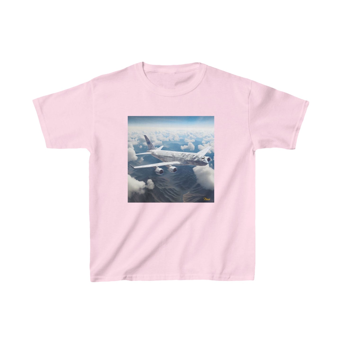 Frequent Flyer Miles Series Print #7 Kids Heavy Cotton™ Tee