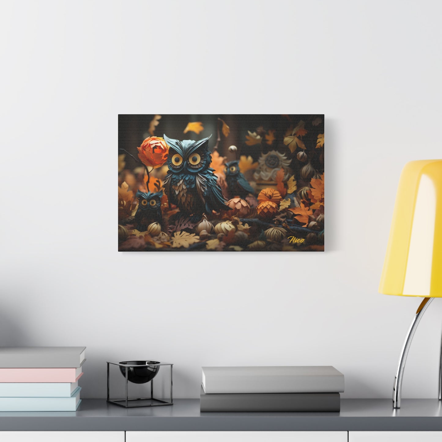 Halloween 2023 Series Print #8 - Streched Matte Canvas Print, 1.25" Thick