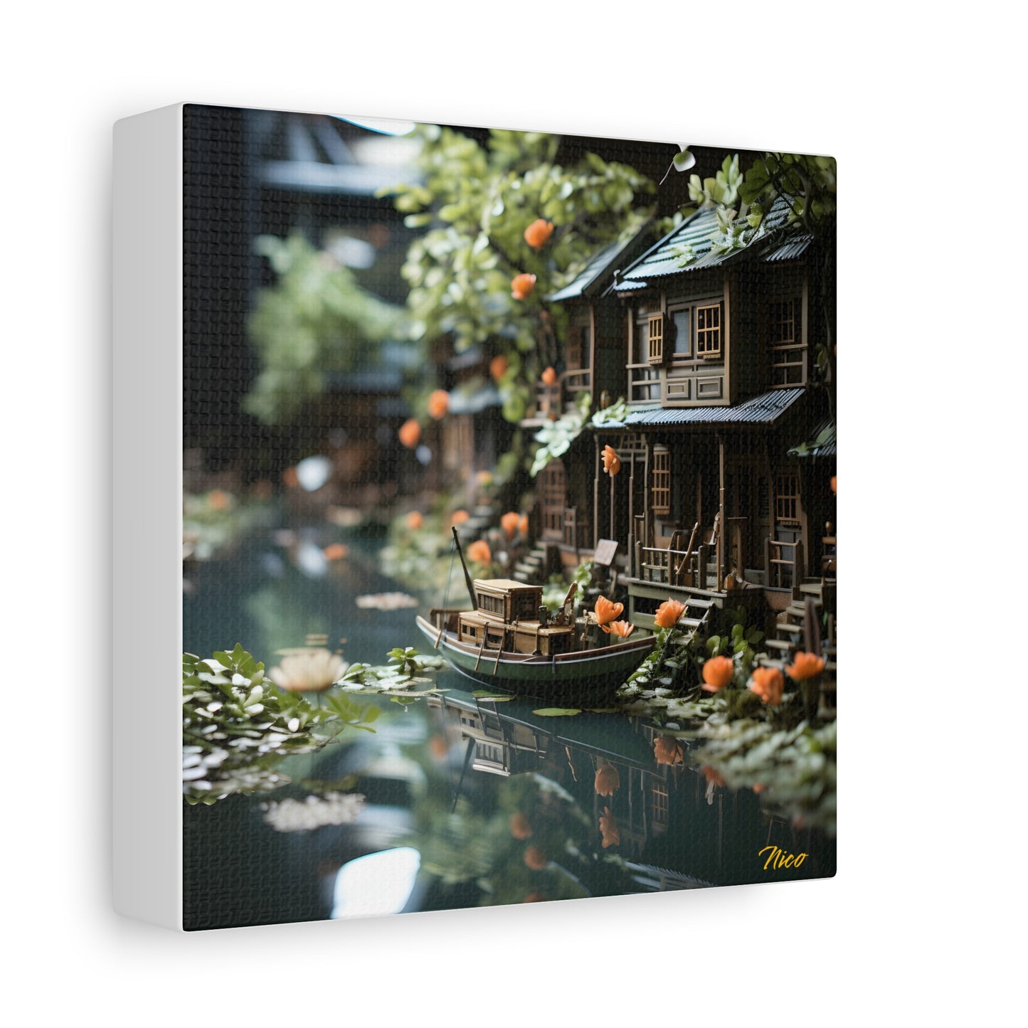 Born On A Bayou Print #9 - Streached Matte Canvas Print, 1.25" Thick