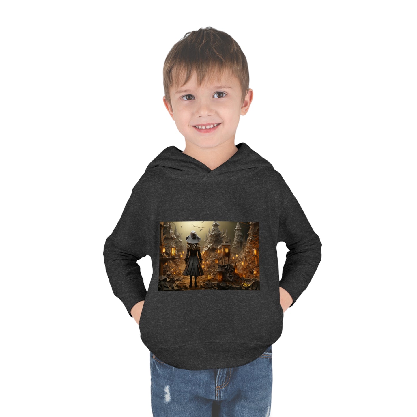 Halloween 2024 Series Print #3 Toddler Pullover Fleece Hoodie