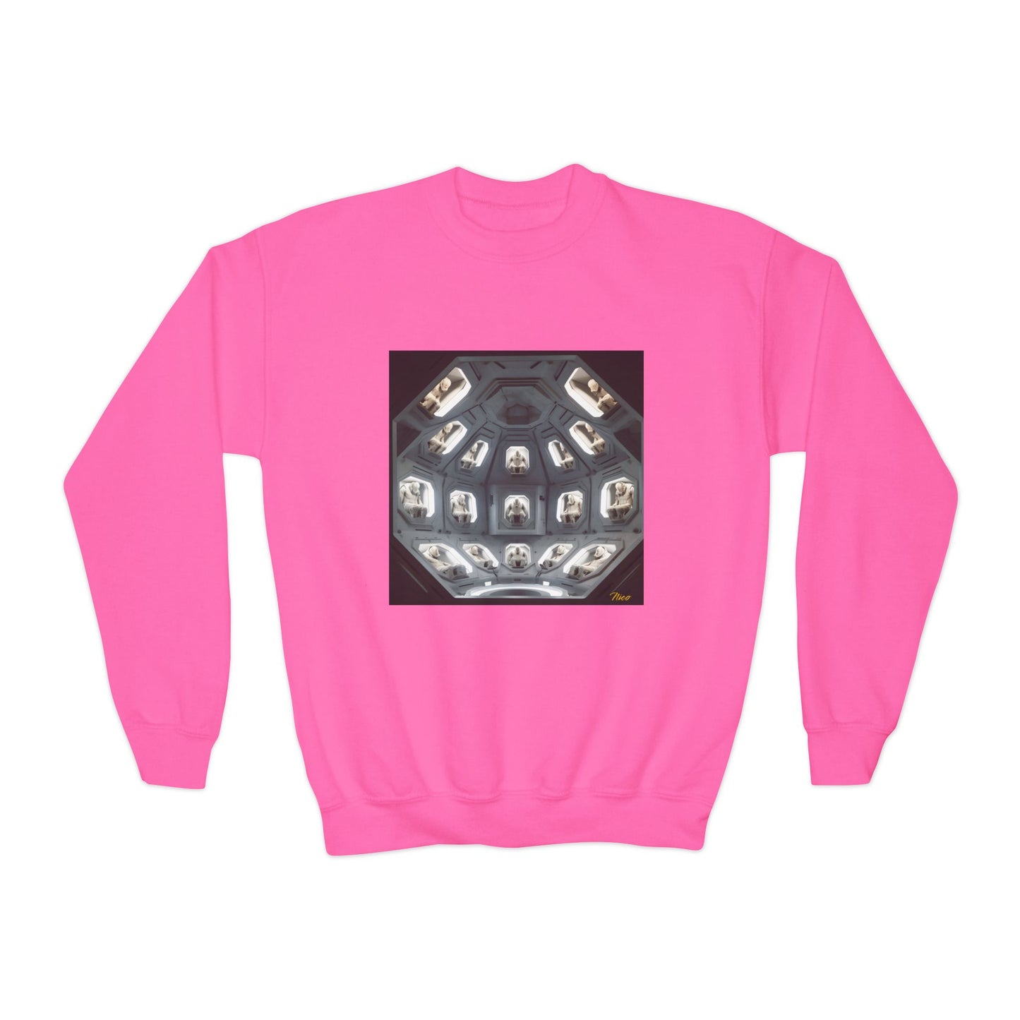 Elons' Dream Series Print #2 Youth Crewneck Sweatshirt