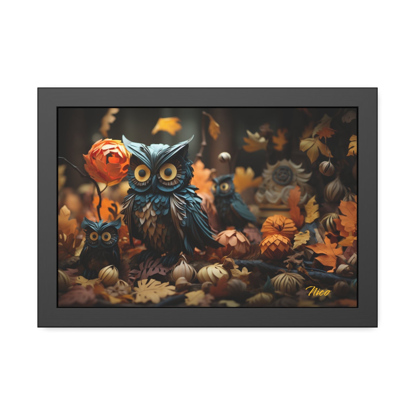 Halloween 2024 Series Print #8 - Framed Fine Art Paper Print