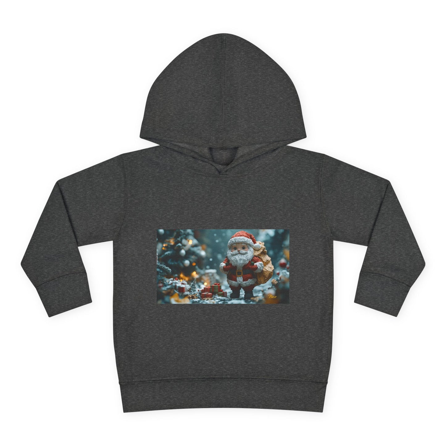 Chirstmas 2024 Series Print #5 Toddler Pullover Fleece Hoodie