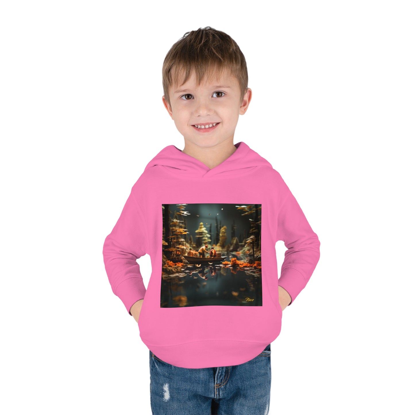 Born On A Bayou Series Print #10 Toddler Pullover Fleece Hoodie